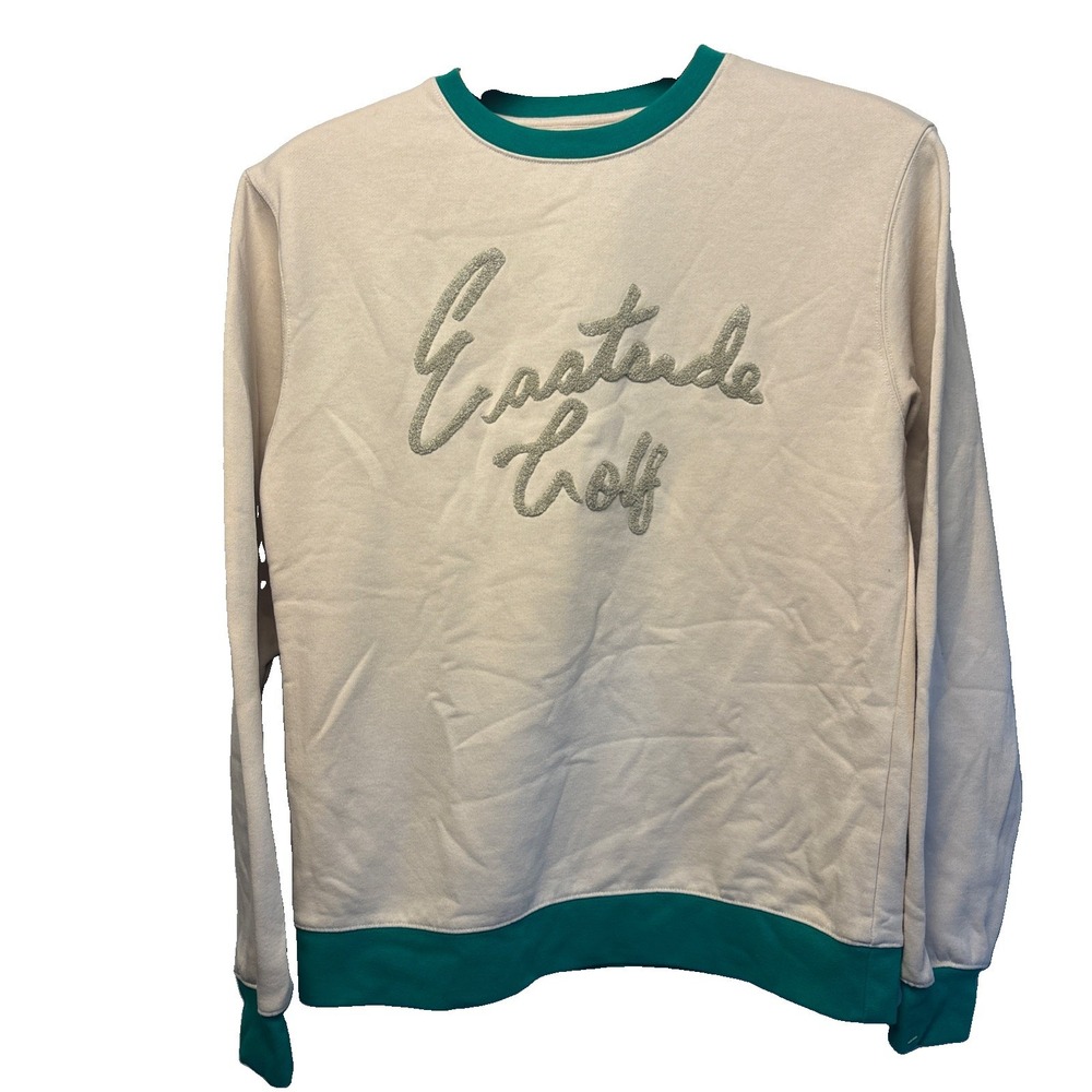 Eastside Golf Men's Sweatshirt Medium  Embroidered logo pullover Color Block